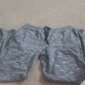 Gray sweatpants